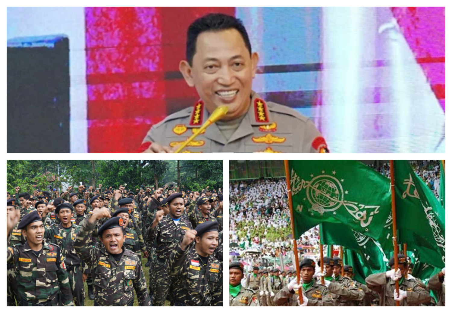 Sinergitas Polri bersama Banser dan GP Ansor Dalam Menjaga Keamanan Nasional serta Mendukung Program Strategis Pemerintah