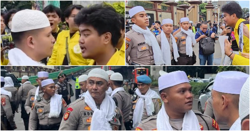 Ratusan Mahasiswa Unjuk Rasa, Kritik Tindakan Represif dan Desak Pencopotan Kapolri