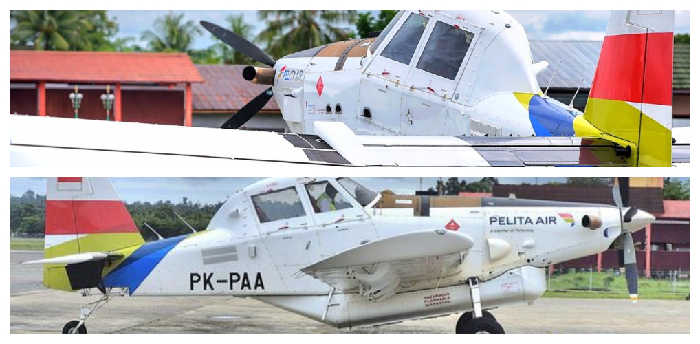 Pesawat Muatan BBM Pelita Air Jatuh Di Kaltara, Pilot Dikabarkan Selamat