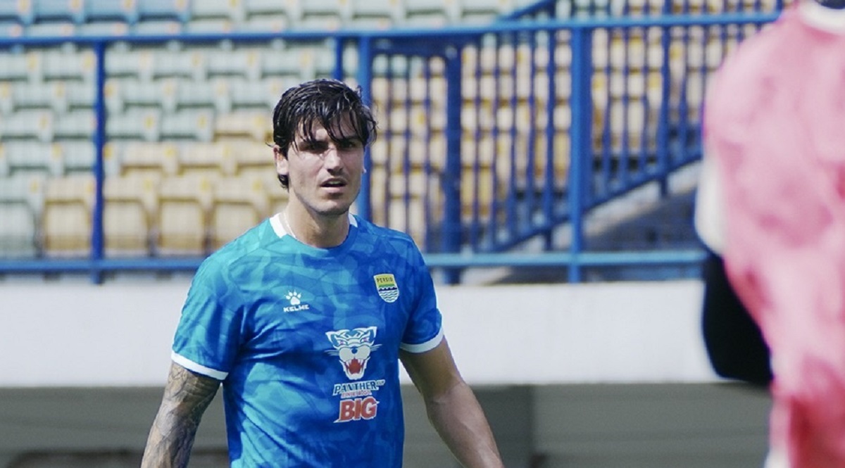 Striker Persib asal Spanyol Sergio Castel