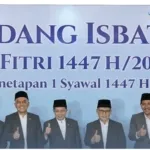 RESMI! Pemerintah RI Tetapkan 1 Syawal 1447 H Pada Sabtu 21 Maret 2026