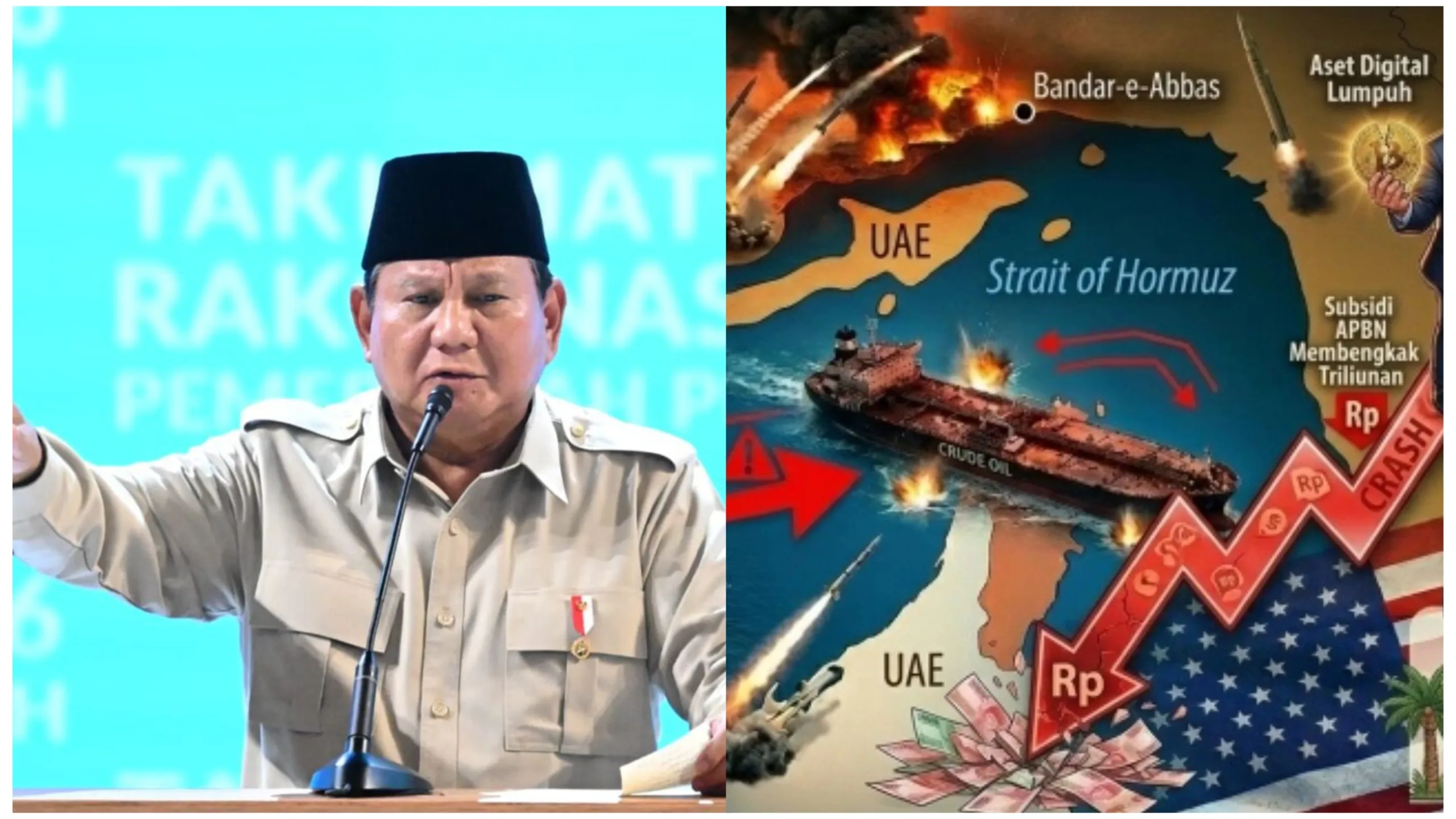 Indonesia tidak termasuk daftar Sahabat Iran yang diizinkan melewati Selat Hormuz