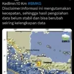 Gempa Berkekuatan 4,1 Magnitudo Kembali Guncang Cianjur Pagi Ini