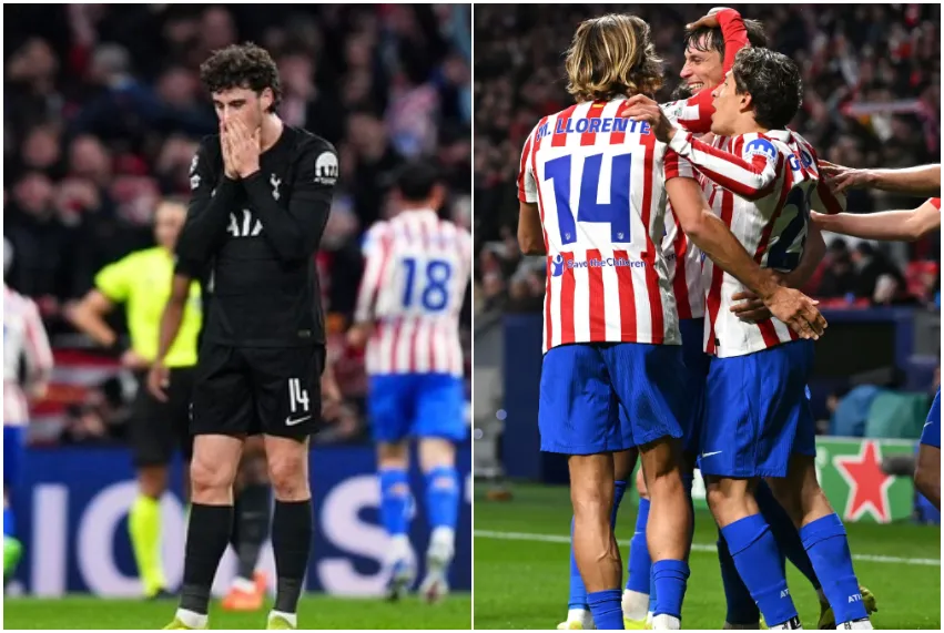 Petaka Spurs Blunder 15 Menit Pertama, Atletico Madrid Sukses Menang Telak 5-2