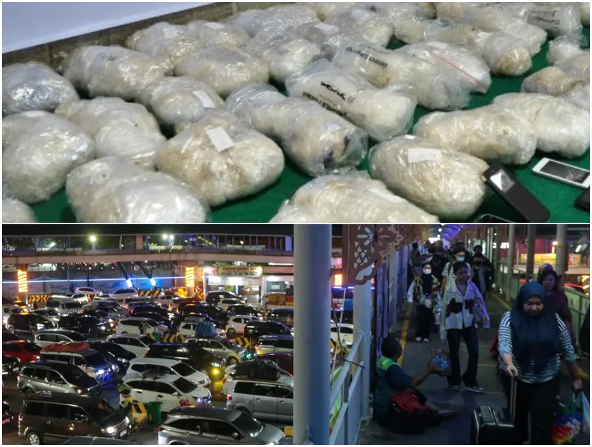 Polda Banten Gagalkan Penyelundupan Sabu 67Kg Dari Sumatera Masuk Ke Jawa Lewat Pelabuhan Merak, Kapolda Banten: Memanfaatkan Momen Mudik Lebaran