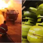 Kobaran Api Hanguskan Truk Elpiji 3kg di Sukabumi, Kerugian Capai Rp 350 Juta