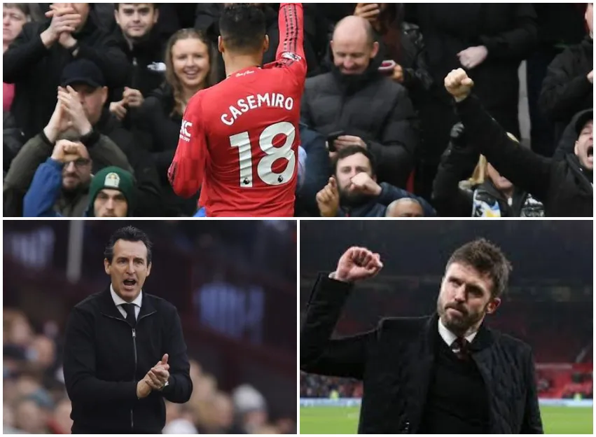 Makin Ngeri! Manchester United Bungkam Aston Villa 3-1