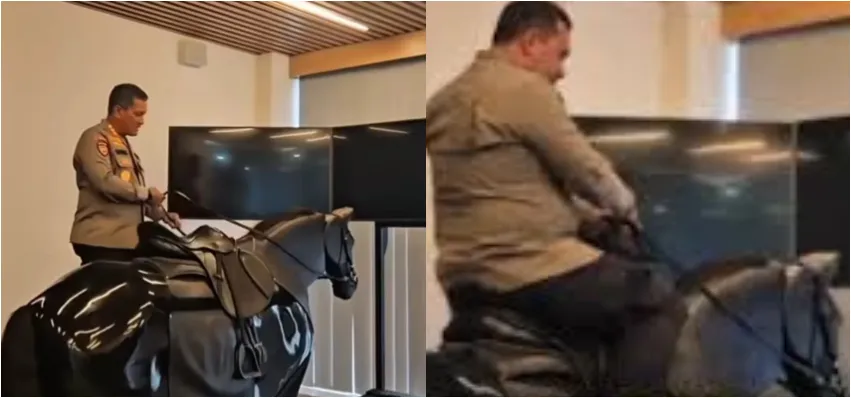 Heboh! Simulasi Kuda 4 Unit Seharga Rp1 Miliar Milik Bhayangkara, Polri Buka Suara