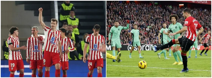Duel Sengit Duo Atletico, Asuhan Diego Simeone Menang Tipis 3-2 Atas Bilbao