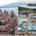 Jayapura Banjir Efek Diguyur Hujan Semalaman, Bupati Jayapura Langsung Tinjau Lokasi dan Gerakkan Massa Untuk Kerja Bakti Pada 3 April 2026