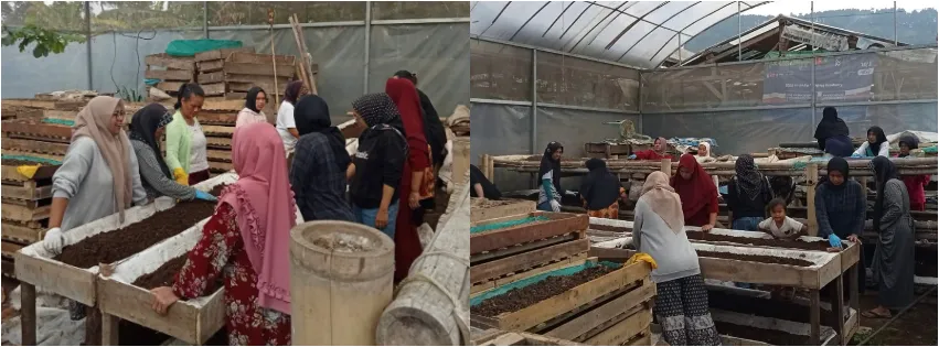 Ubah Limbah Menjadi Sumber Penghidupan, Perempuan Nasabah PNM Mekaar di Bandung Barat Kembangkan Usaha lewat Sinergi Ultra Mikro BRI