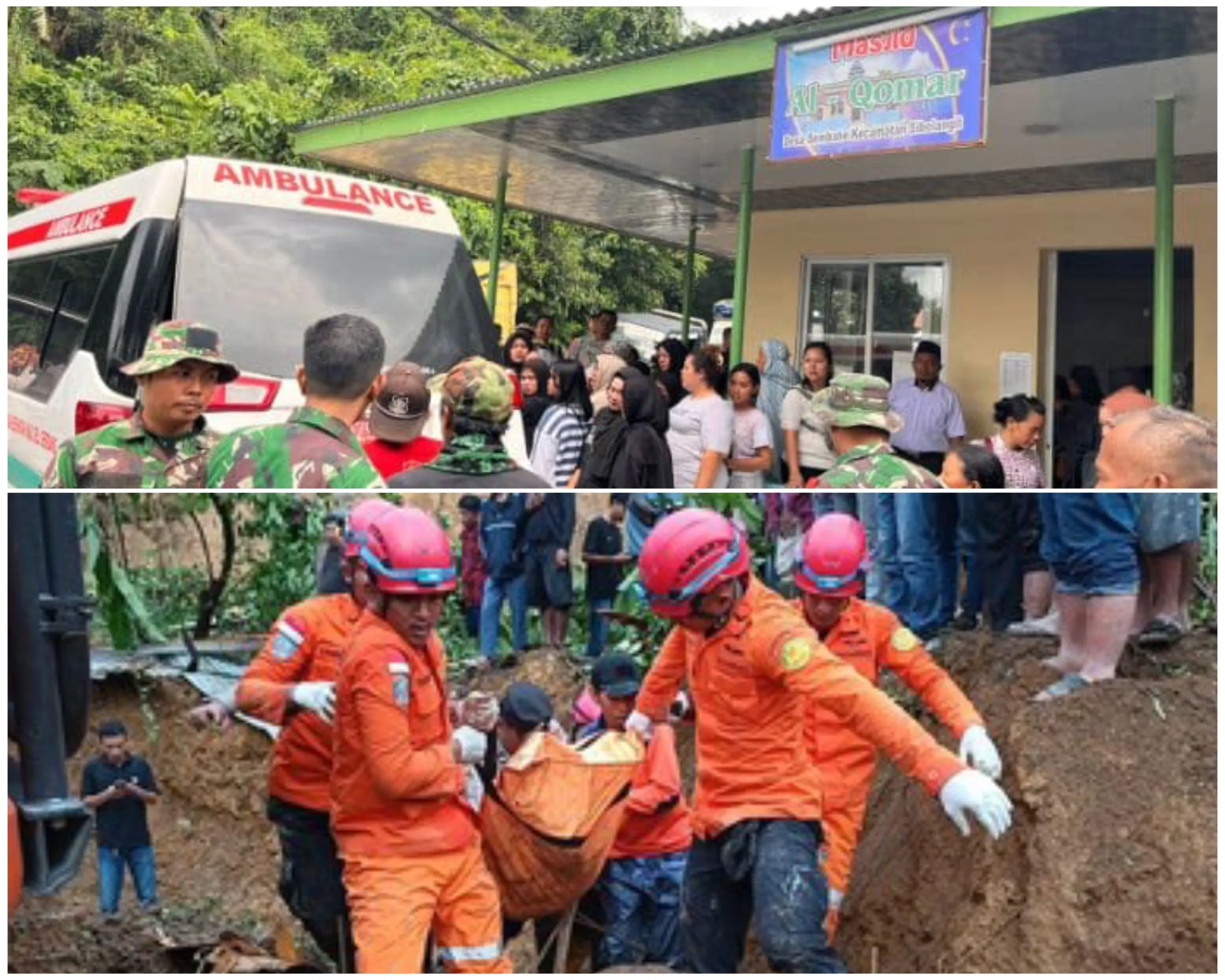 Longsor Hantam Kawasan Wisata Simbahe Serdang, 5 Warga Meninggal Dunia
