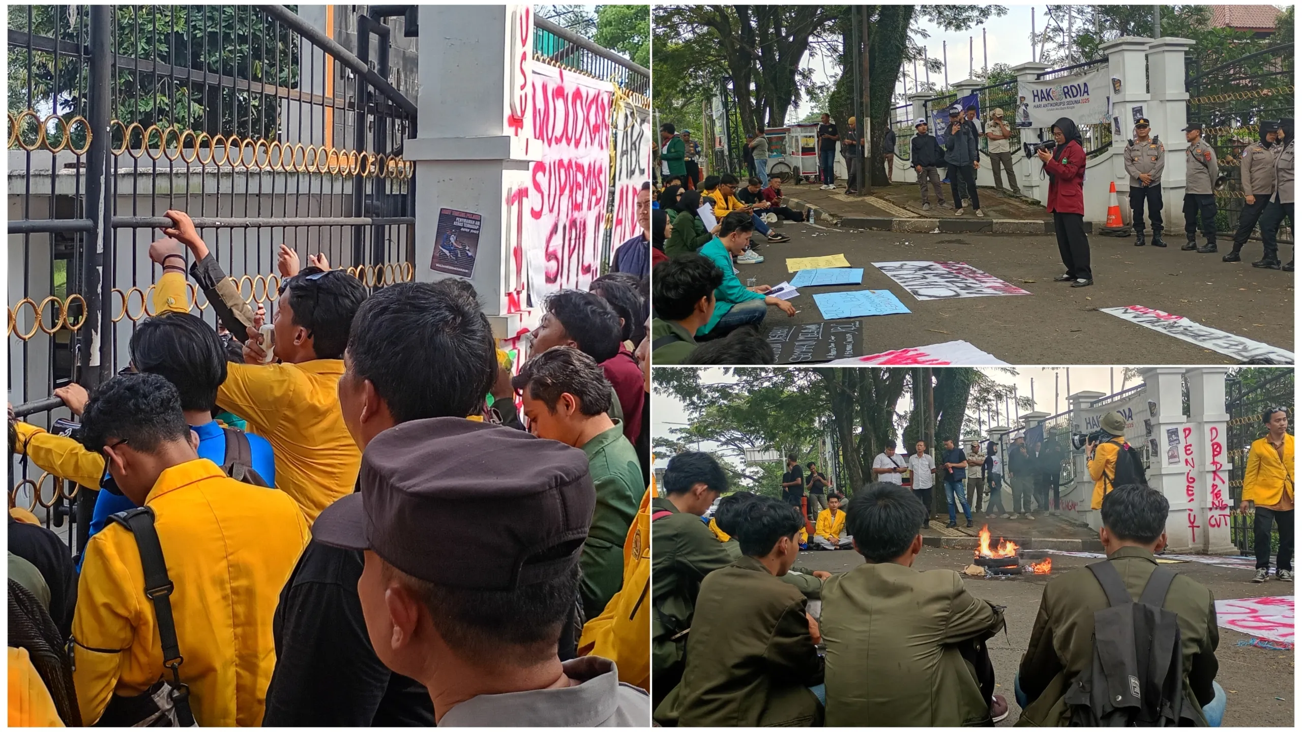 Cianjur Bersuara, Aliansi BEM Mahasiswa Kutuk Keras Serangan Air Keras Pada Andrie Yunus