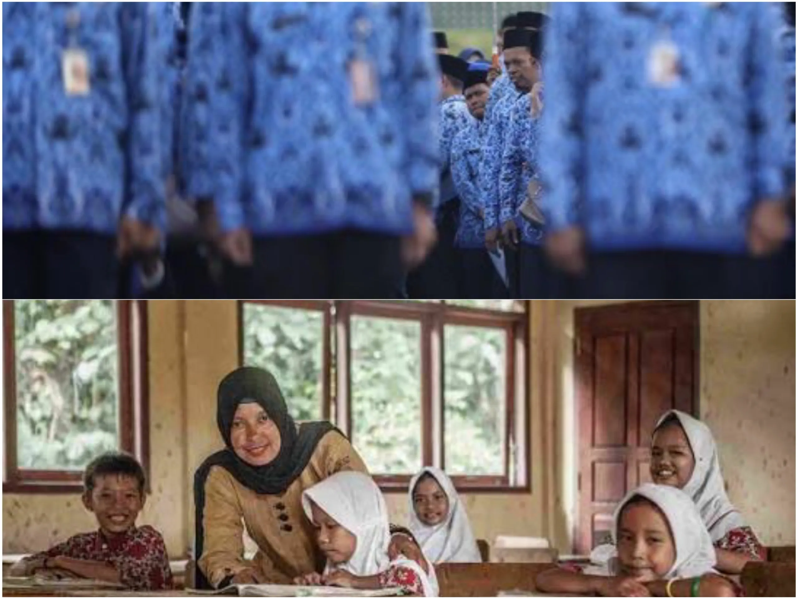 Miris! Ratusan Guru Honorer Di Pare Pare Sulawesi Selatan, Belum Digaji Empat Bulan