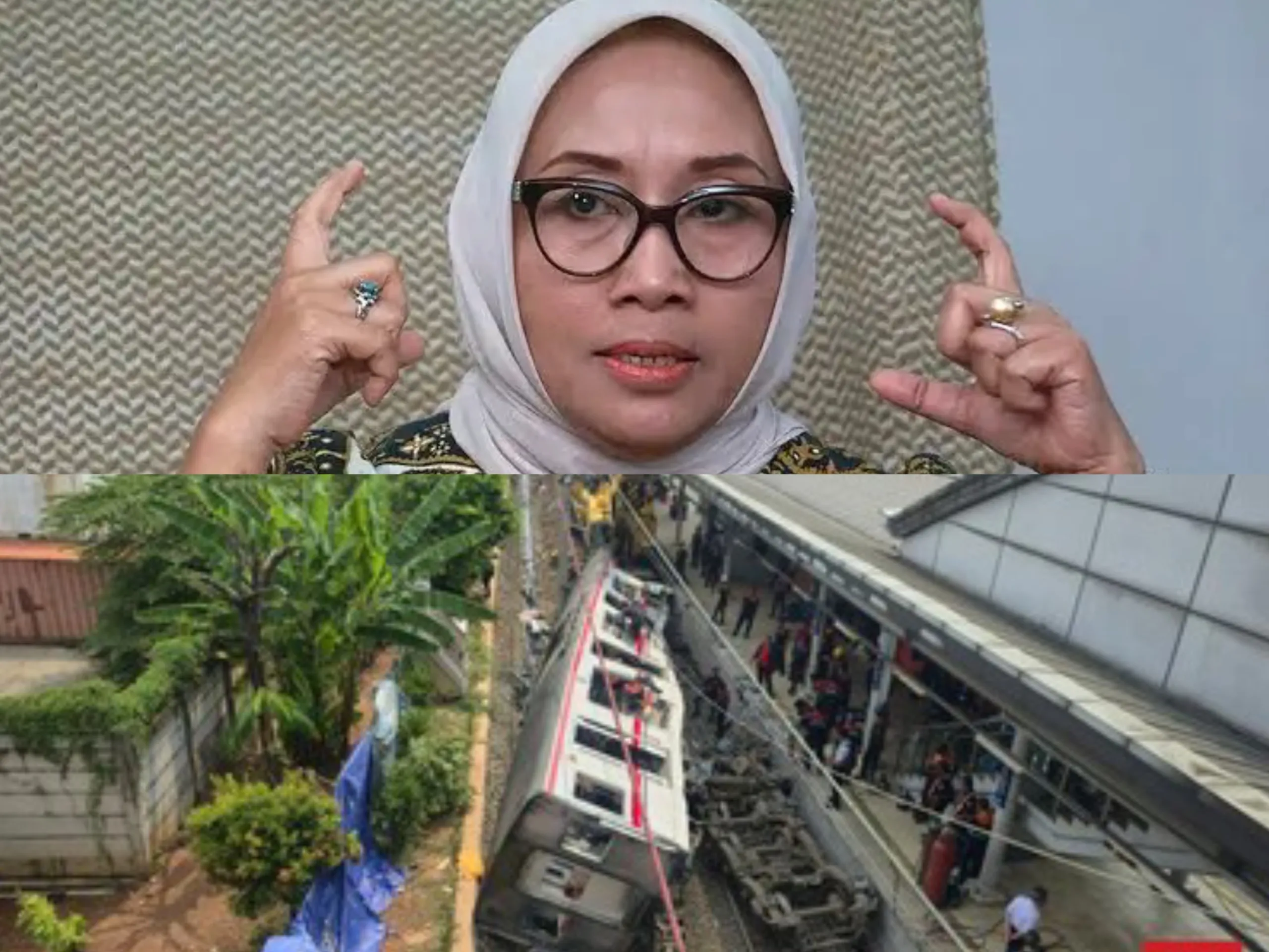 Menteri PPPA Minta Maaf soal Kecelakaan Gerbong KRL, Arifah: Tidak ada maksud dari saya untuk mengabaikan keselamatan penumpang lainnya