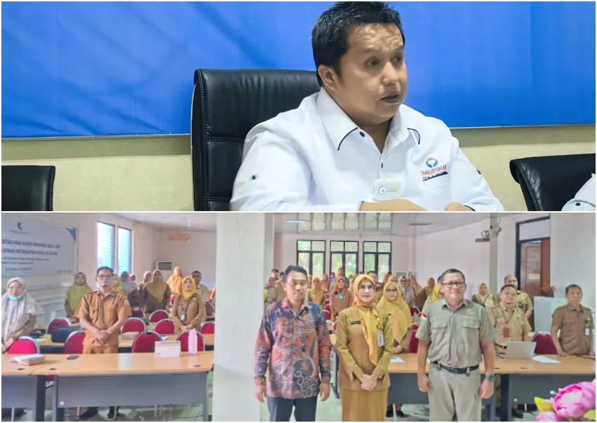 Tingkatkan Standar HAM Kesehatan, Ombudsman Banten Beri Penguatan Bagi ASN Kota Cilegon