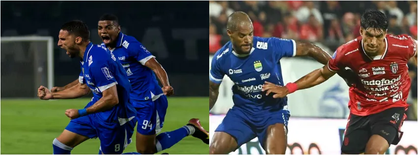 Taklukan Bali United Skor Tipis 3-2, Persib Jaga Rekor Sempurna Taklukan Bali United