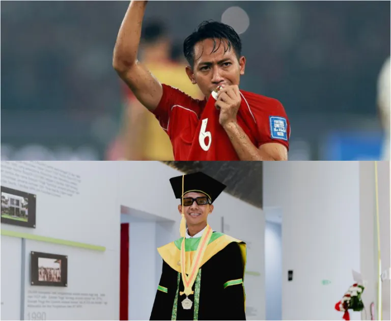 Gelandang Andalan Timnas Indonesia dan Persib Bandung Raih Gelar Sarjana, Beckham: Pendidikan tetap nomor 1 pastinya, tidak selalu main bola juga.