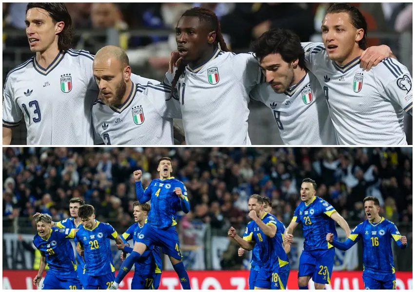 Italia Kembali Absen Di Piala Dunia 2026 Usai Kalah Penalti Lawan Bosnia Herzegovina