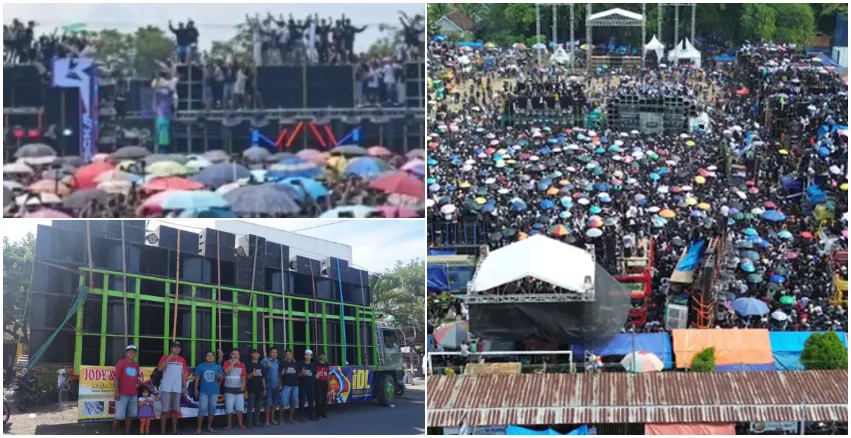 Sumbersewu Pecah! Sebanyak 48 Sound Horeg Beradu Gengsi Guncang Pantai Selatan Banyuwangi