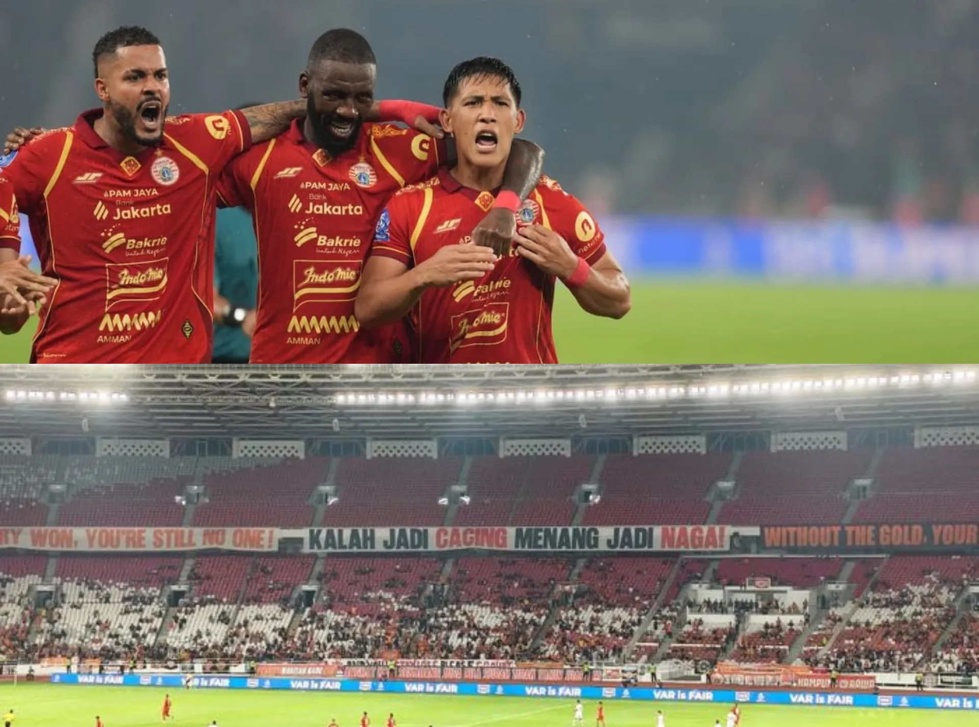 Persija Jakarta Ubah Protes The Jakmania, Permalukan Persis Solo 4 Gol Tanpa Balas Di SUGBK