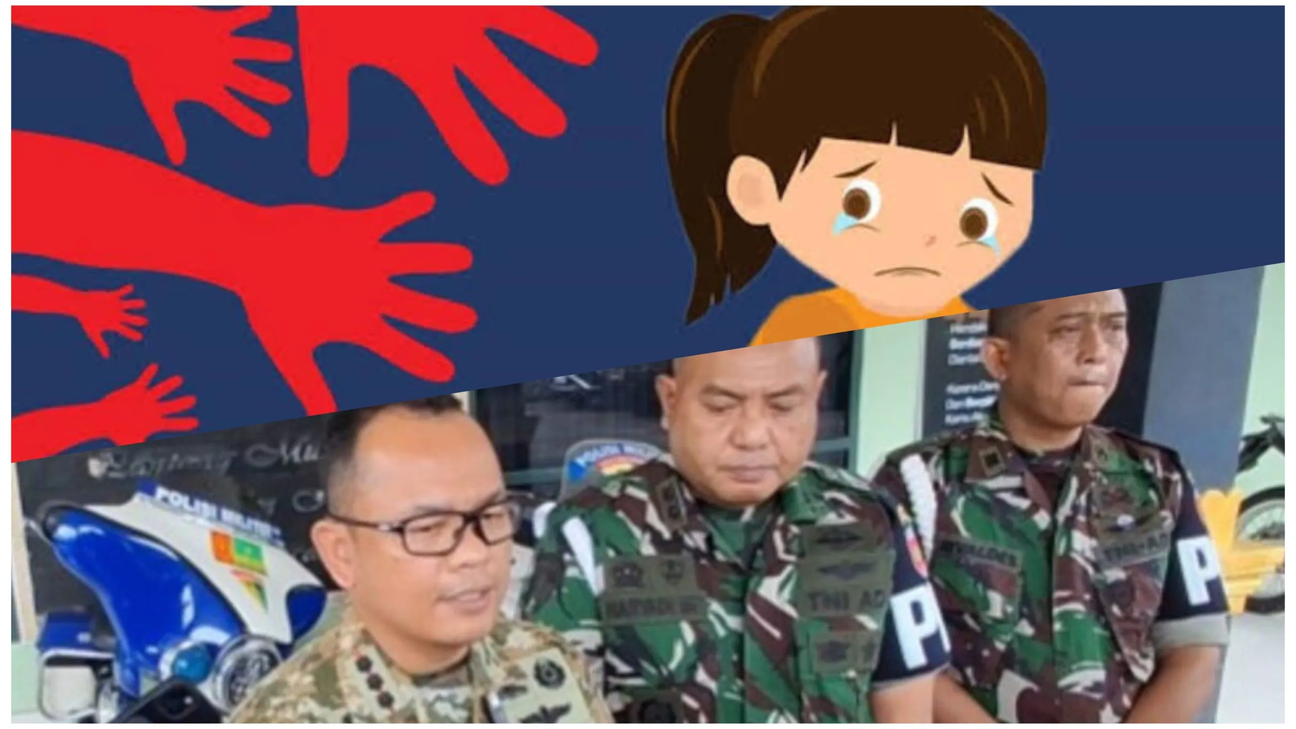 Oknum TNI Diduga Lakukan Kekerasan Seksual Pada Anak Mendadak Buron Ketika Hendak Diperiksa