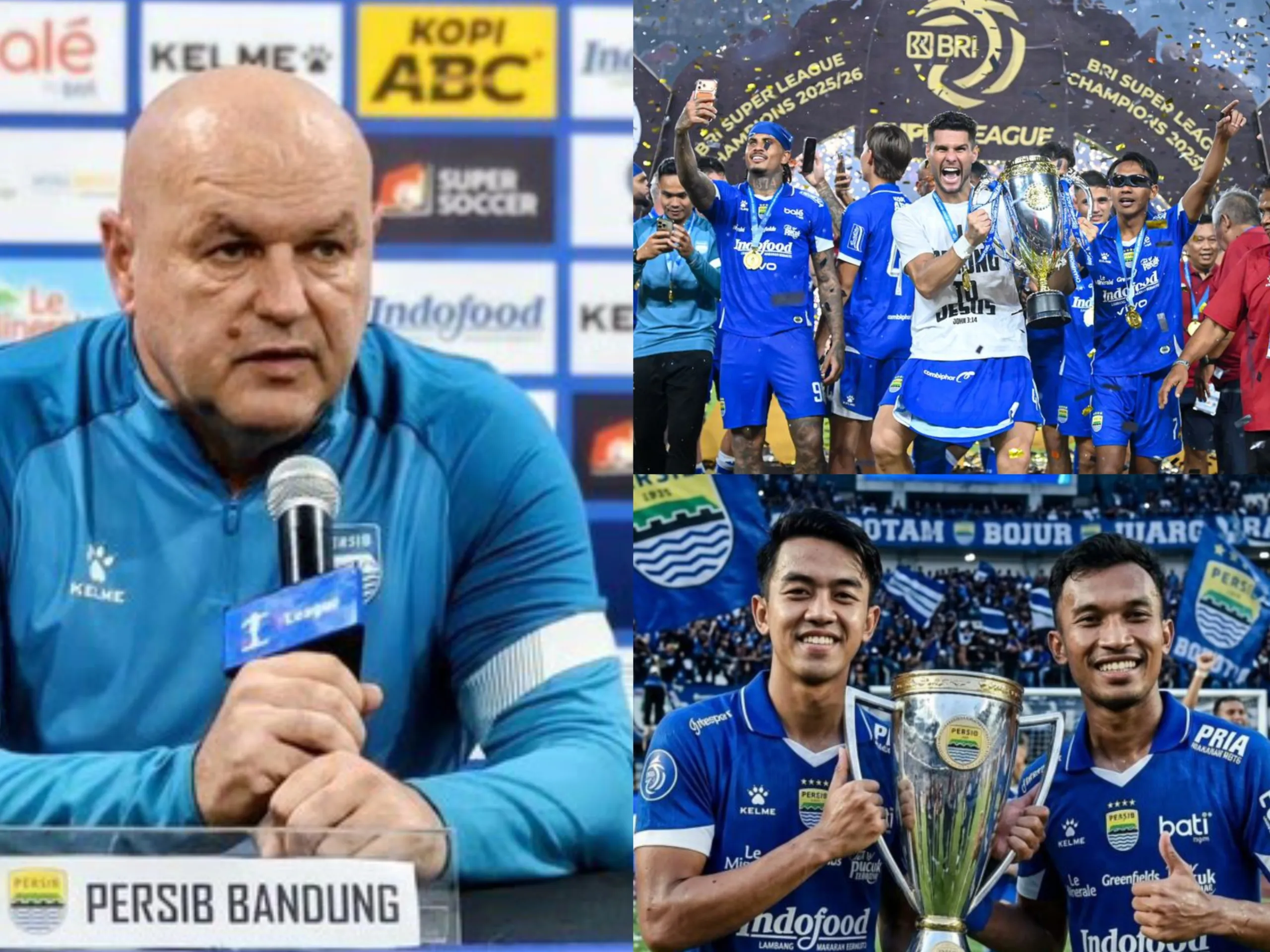 Persib Juara Jadi Kado Perpisahan Dari Sosok Pelatih Luar Biasa, Bojan Hodak