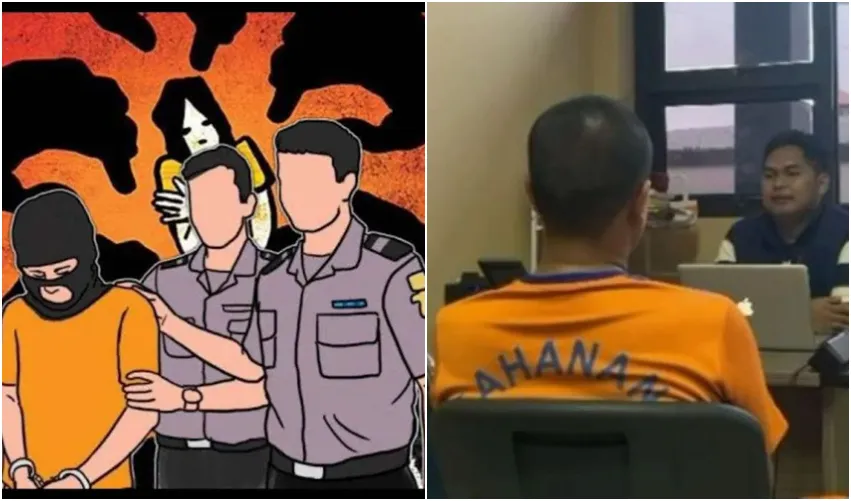 Tega, Petugas Keamanan Hotel di Karawang  Mencabuli Anak Usia 5 Tahun