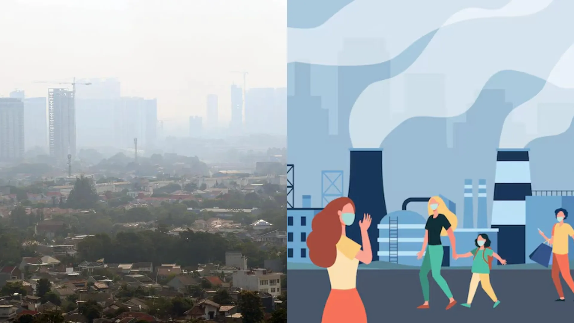Kualitas Udara Tangerang Selatan Terburuk di Indonesia Pagi Ini