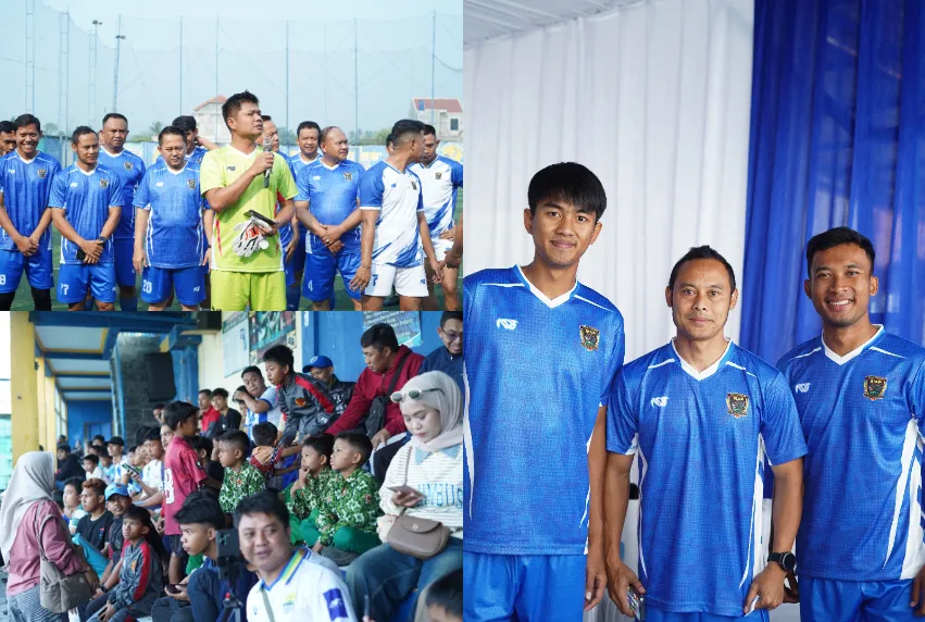 Kemeriahan Fun Football Match Persib Stars Bersama Polres Cianjur, Warga Sebut Moment Membangun Kehangatan dan Kekeluargaan Lewat Sepak Bola