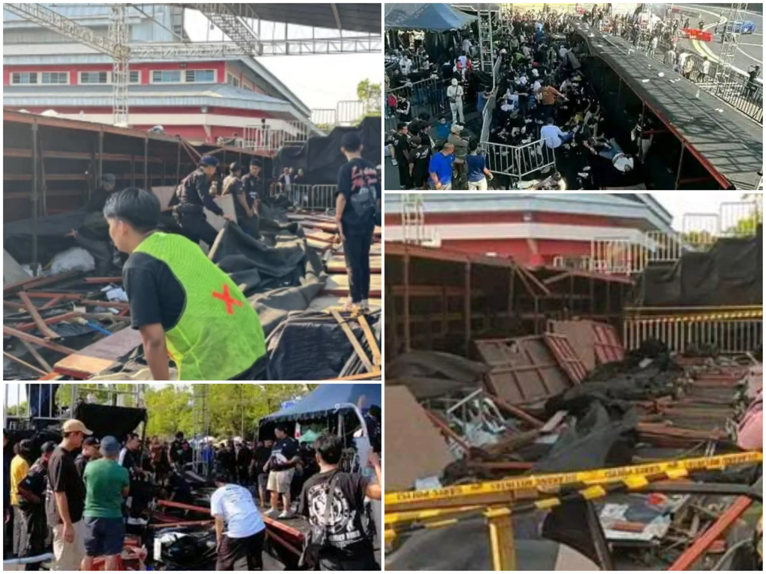 Tribun VIP GOR Satria Purwokerto Roboh, Puluhan Penonton  Mendapat Perawatan Intensif