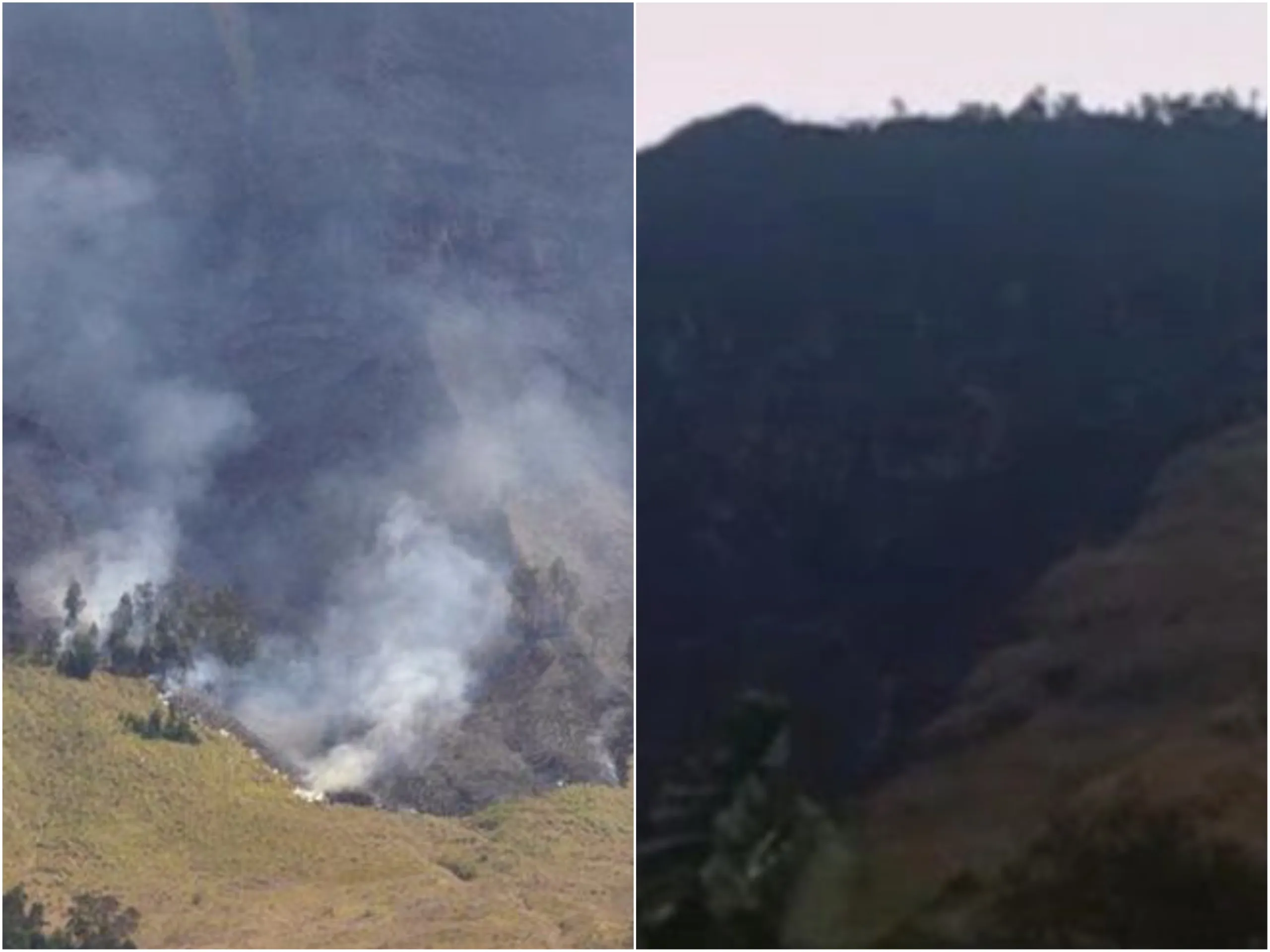 Kebakaran Hutan Kawasan Bukit Bromo Mulai Padam, Sisa 1 Titik Api