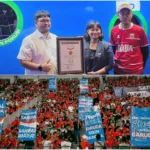 La Grande Indonesia, Koreagrafi Suporter Indonesia Sukses Pecahkan Rekor Muri