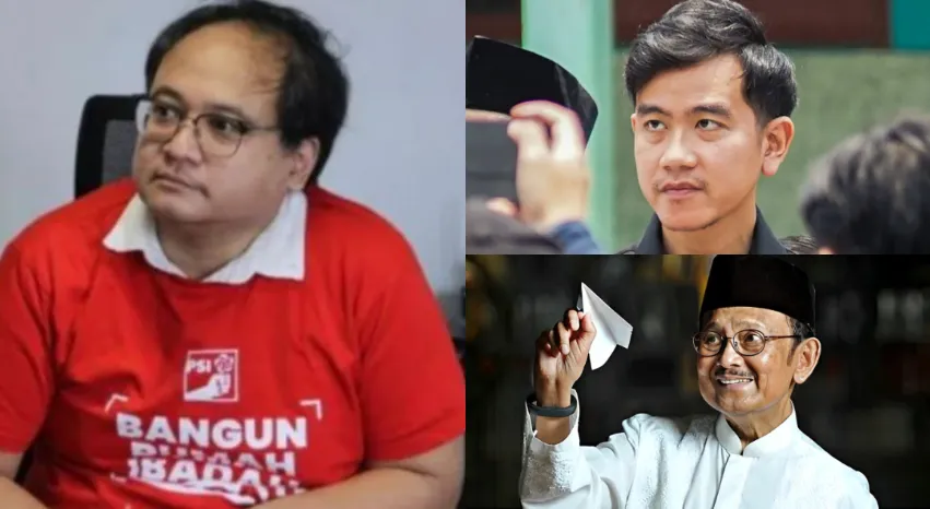 Politikus PSI Ini Sebut Ada Persamaan Wapres Gibran Dengan Presiden RI ke-3, Benarkah Demikian?